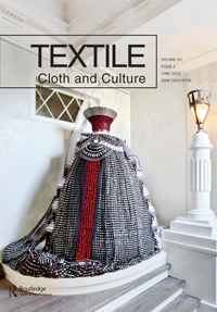 Cover image for TEXTILE, Volume 20, Issue 2, 2022