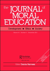 Cover image for Journal of Moral Education, Volume 14, Issue 1, 1985
