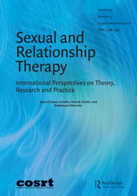 Cover image for Sexual and Relationship Therapy, Volume 33, Issue 4, 2018