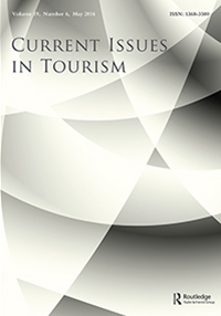 Cover image for Current Issues in Tourism, Volume 19, Issue 6, 2016