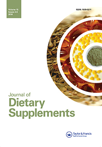 Cover image for Journal of Dietary Supplements, Volume 15, Issue 5, 2018