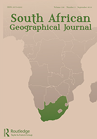Cover image for South African Geographical Journal, Volume 100, Issue 3, 2018