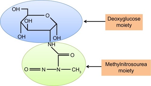 Figure 1 Chemical structure of streptozotocin.