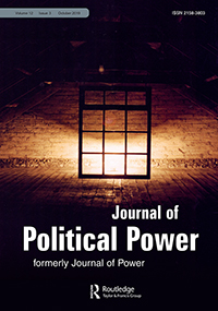 Cover image for Journal of Political Power, Volume 12, Issue 3, 2019
