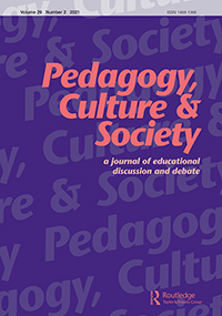 Cover image for Pedagogy, Culture & Society, Volume 29, Issue 2, 2021