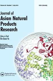 Cover image for Journal of Asian Natural Products Research, Volume 20, Issue 7, 2018