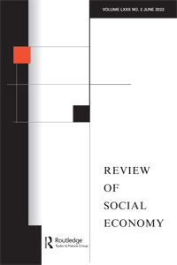 Cover image for Review of Social Economy, Volume 80, Issue 2, 2022