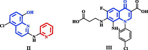 Figure 2. Quinoline and quinolone having PIM-1 kinase inhibitory activity.