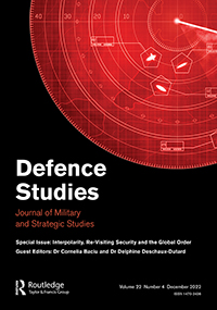 Cover image for Defence Studies, Volume 22, Issue 4, 2022
