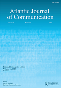 Cover image for Atlantic Journal of Communication, Volume 26, Issue 2, 2018