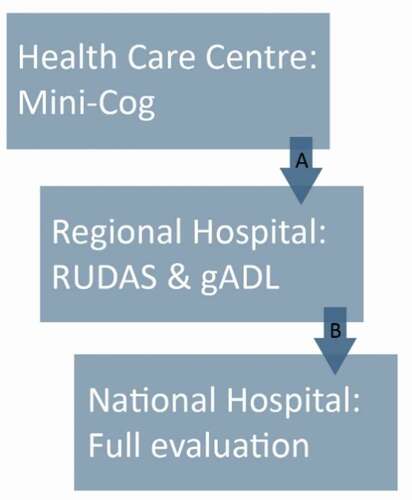 Figure 4. A suggested pathway for dementia screening and assessment in Greenland