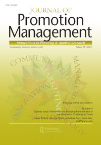 Cover image for Journal of Promotion Management, Volume 28, Issue 4, 2022