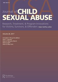 Cover image for Journal of Child Sexual Abuse, Volume 26, Issue 6, 2017