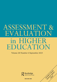 Cover image for Assessment & Evaluation in Higher Education, Volume 48, Issue 6, 2023