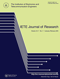Cover image for IETE Journal of Research, Volume 65, Issue 1, 2019