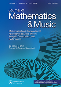 Cover image for Journal of Mathematics and Music, Volume 12, Issue 2, 2018