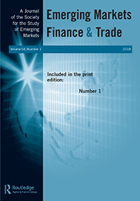 Cover image for Emerging Markets Finance and Trade, Volume 54, Issue 1, 2018