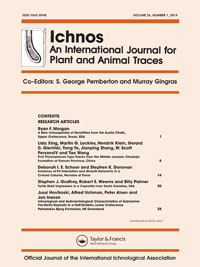 Cover image for Ichnos, Volume 26, Issue 1, 2019