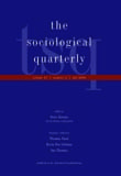 Cover image for The Sociological Quarterly, Volume 47, Issue 4, 2006