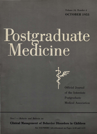 Cover image for Postgraduate Medicine, Volume 14, Issue 4, 1953
