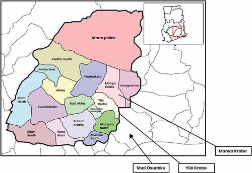 Figure 1. Map of study area.