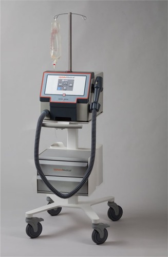 Figure 3 InterVapor generator. Courtesy of Uptake Medical Corporation, Seattle, WA, USA.