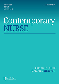 Cover image for Contemporary Nurse, Volume 51, Issue 1, 2015