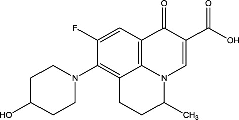 Figure 1. Chemical structure of NDF.
