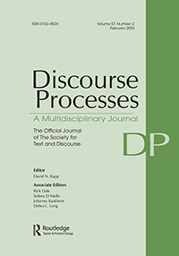 Cover image for Discourse Processes, Volume 57, Issue 2, 2020