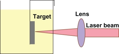 Figure 1 The laser ablation experimental set-up.