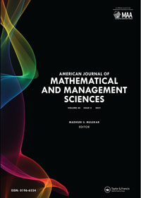 Cover image for American Journal of Mathematical and Management Sciences, Volume 40, Issue 2, 2021