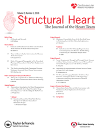 Cover image for Structural Heart, Volume 2, Issue 1, 2018