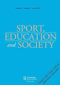 Cover image for Sport, Education and Society, Volume 24, Issue 1, 2019