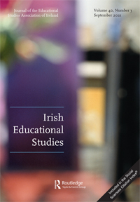 Cover image for Irish Educational Studies, Volume 40, Issue 3, 2021