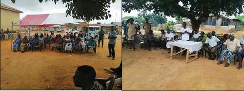 Figure 3. Social mobilization and community sensitization