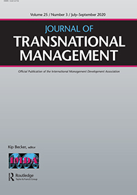 Cover image for Journal of Transnational Management, Volume 25, Issue 3, 2020