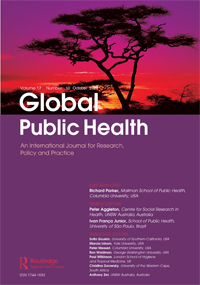 Cover image for Global Public Health, Volume 17, Issue 10, 2022