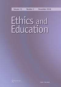 Cover image for Ethics and Education, Volume 13, Issue 3, 2018