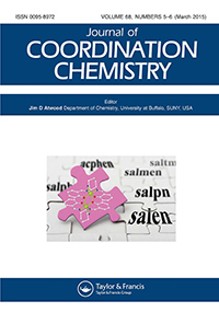 Cover image for Journal of Coordination Chemistry, Volume 68, Issue 6, 2015