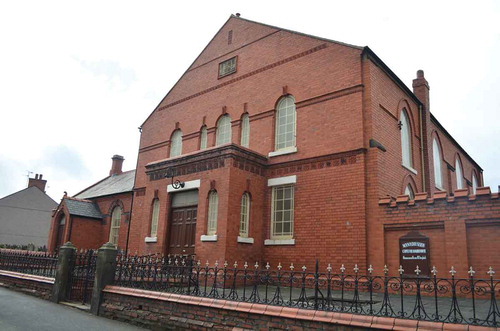 Figure 1. Mynydd Seion Welsh Independent Chapel, Chapel Street, Ponciau, Rhosllanerchrugog, built 1866