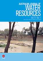 Cover image for Australasian Journal of Water Resources, Volume 11, Issue 1, 2007