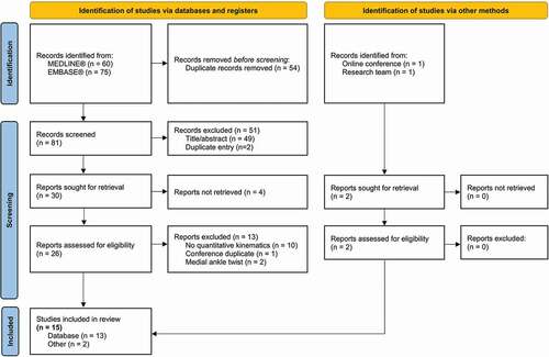 Figure 1. PRISMA (Preferred Reporting Items for Systematic Reviews and Meta-Analyses) flow diagram.