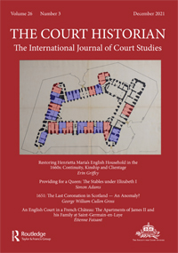 Cover image for The Court Historian, Volume 26, Issue 3, 2021