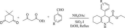 Scheme 20. Synthesis of quinoline derivatives using ethanol as a green solvent.