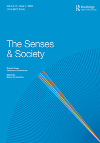Cover image for The Senses and Society, Volume 15, Issue 1, 2020