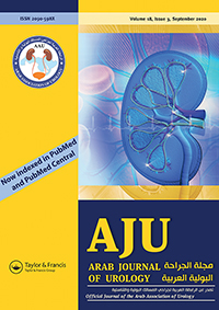 Cover image for Arab Journal of Urology, Volume 18, Issue 3, 2020