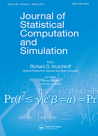 Cover image for Journal of Statistical Computation and Simulation, Volume 88, Issue 4, 2018