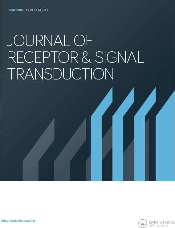 Cover image for Journal of Receptors and Signal Transduction, Volume 38, Issue 3, 2018