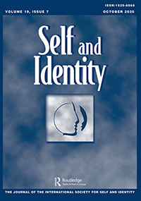 Cover image for Self and Identity, Volume 19, Issue 7, 2020