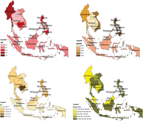 Figure 1. The map of Southeast Asia.